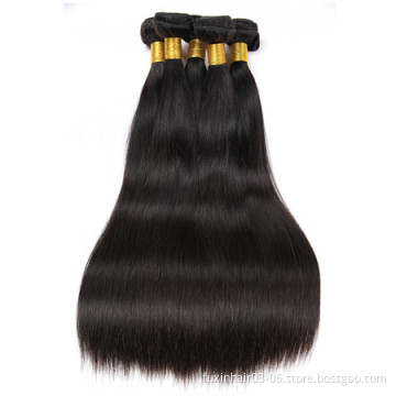 Free Shipping Wholesale 16 18 20 Inch Human Hair Weave Bundles Brazilian Virgin Hair Straight
